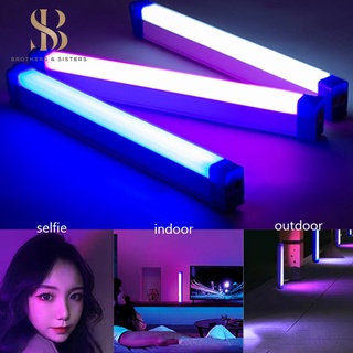 Thanh Đèn Led RGB Cầm Tay Sạc Cổng USB 17cm 30cm Hỗ Trợ Chụp Ảnh