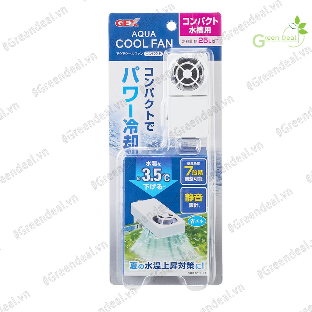 GEX - Aqua Cool Fan 45 | Quạt mini siêu êm giúp làm mát nước hồ cá thủy sinh