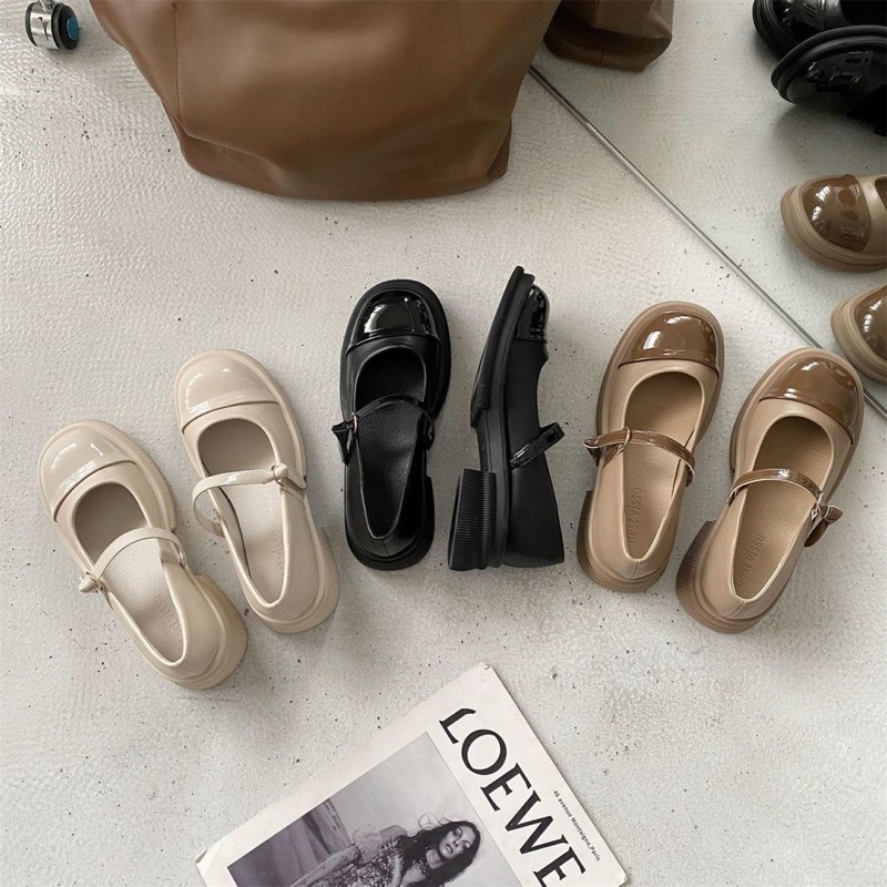 Giày búp bê 3 phân tiểu thư cao cấp