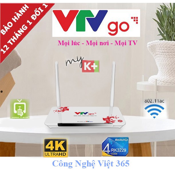 [Mã 157ELSALE hoàn 7% đơn 300K] [CHÍNH HÃNG] BẢO HÀNH 12 THÁNG Đầu Android VTVGO V1