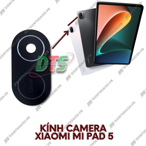 Kính camera máy tính bản xiaomi mi pad 5 kèm keo dán