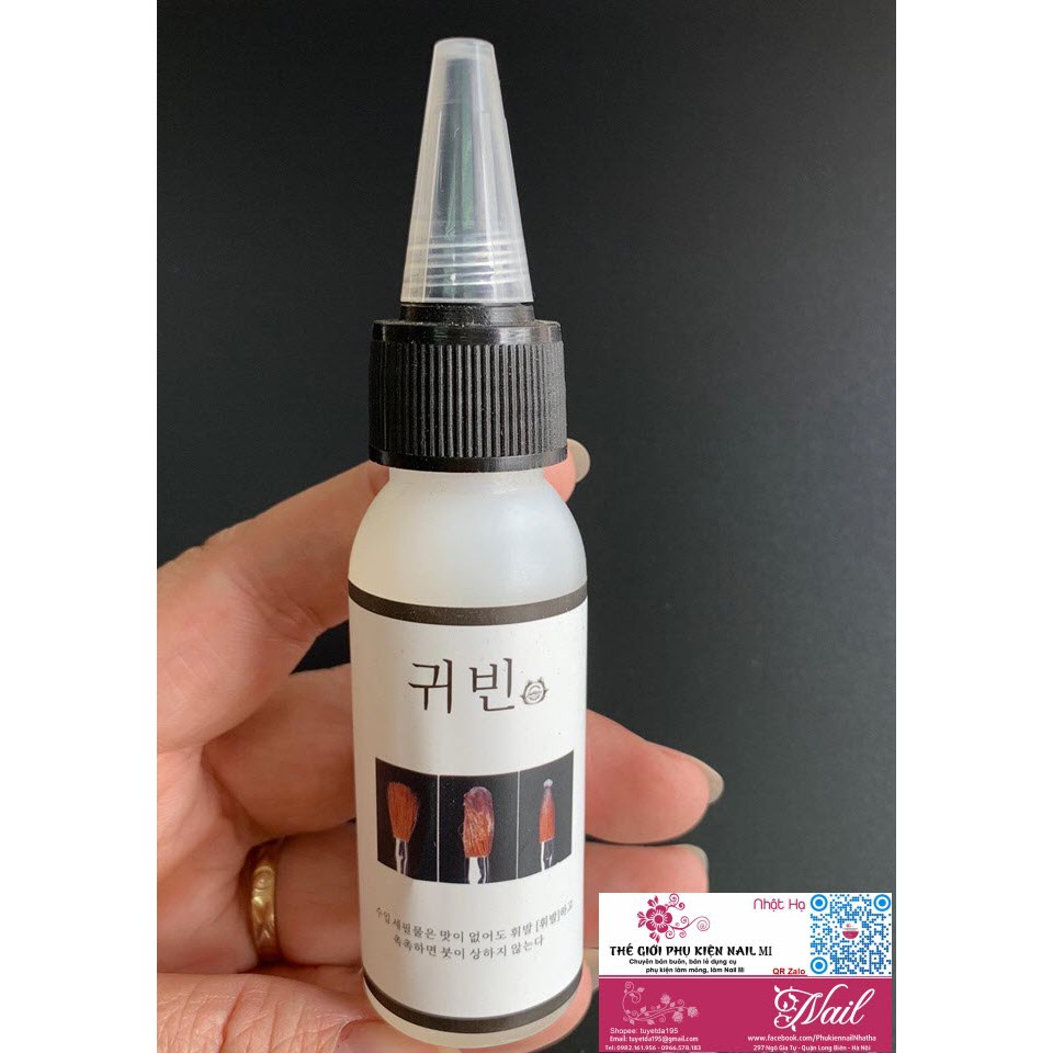 Nước Rửa Cọ Đắp Bột 30ml