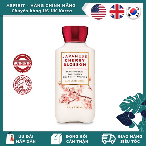 🌹🌹Sữa Dưỡng Thể 🌹🌹Japanese Cherry Blossom - Bath & Body Works (236ml)