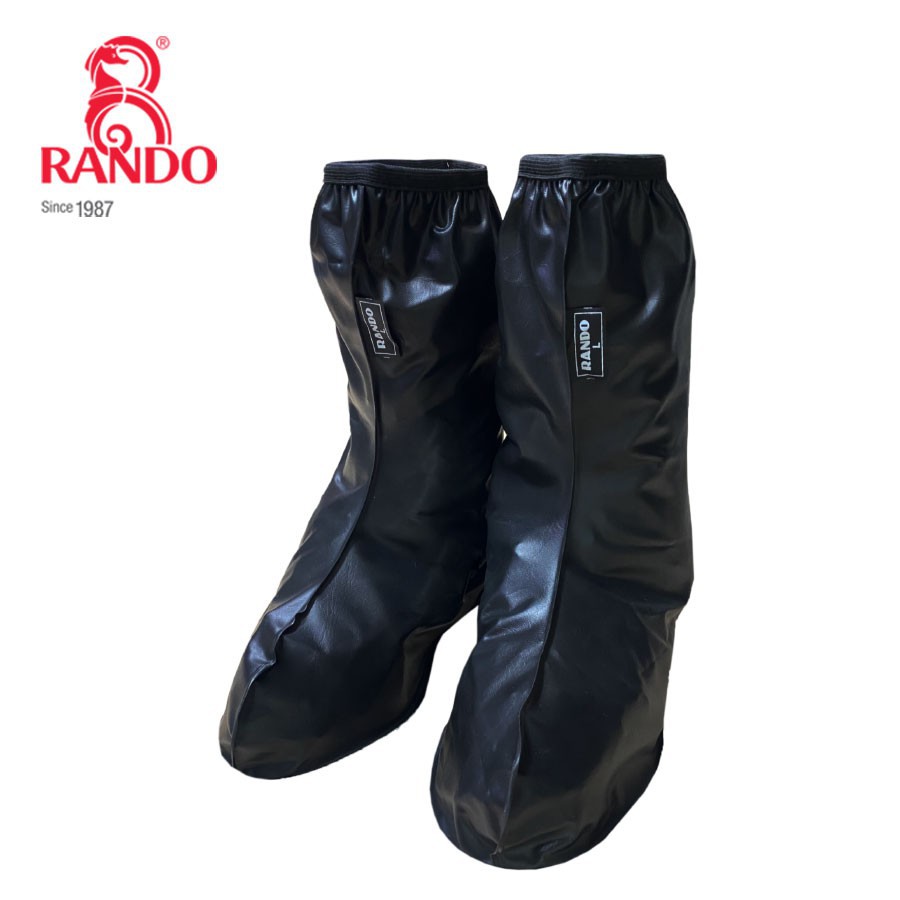 Giày Đi Mưa Boots RANDO Cao Cấp, Bọc Bảo Vệ Giày Dành Cho Nam Nữ, Nhựa Chống Nước Thời Trang - Hàng mới về