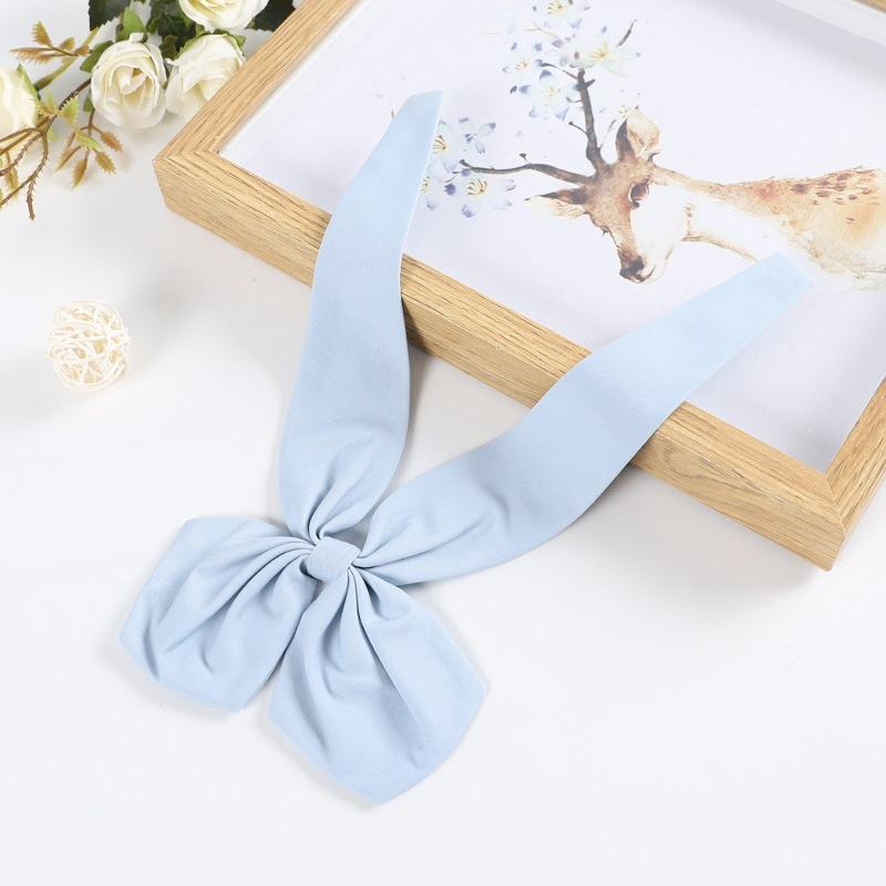 1 nơ đồng phục thủy thủ màu trơn phong cách Nhật Bản cho nữ