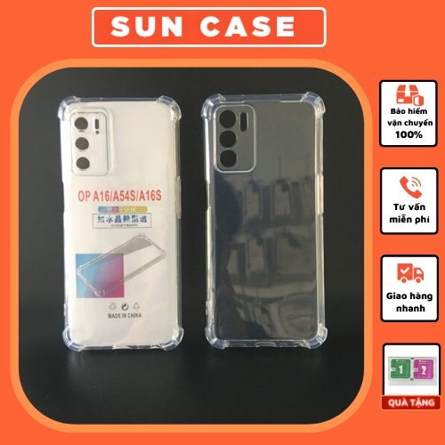 Ốp lưng trong suốt Oppo A59 /A16 /A39 /A54 /A73 /A74 /A93 /A94 /F11 /F11Pro /Reno 3 /4 /5 /6 /6z /7 /7z chống sốc 4 góc