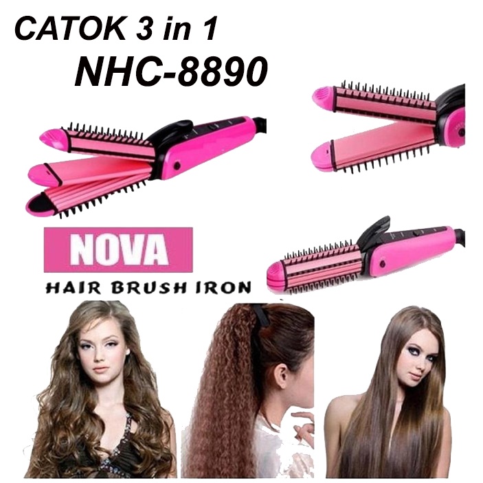 Dụng Cụ Uốn Tóc 3 Trong 1 Nhc-8890