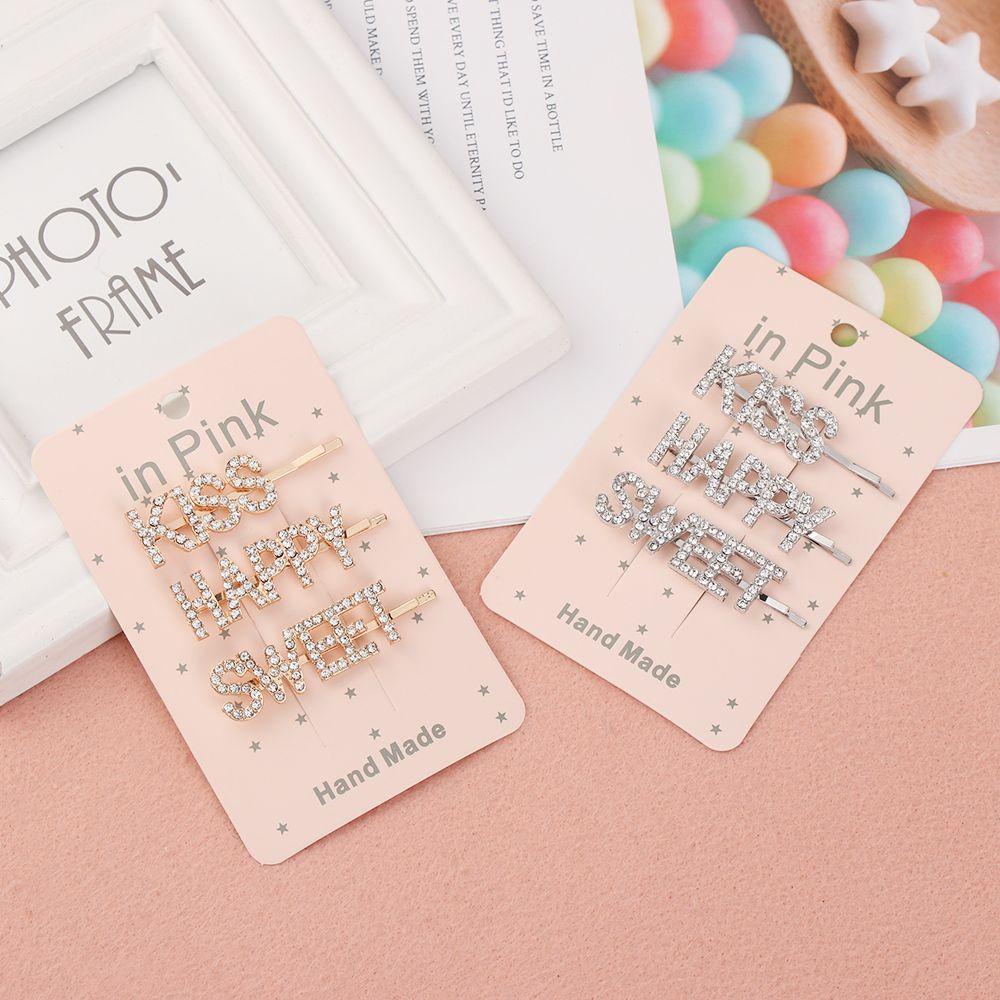 Set 3 Kẹp Tóc Xinh Xắn Dành Cho Nữ