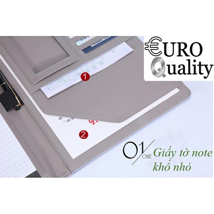 [Euro Quality] Cặp da công sở khổ A4, tặng kèm máy tính bỏ túi | BigBuy360 - bigbuy360.vn