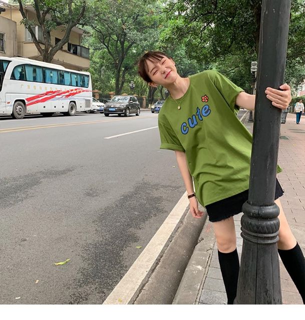 Áo thun Hình Thật?% B'teen tay lỡ Cute siêu hót 2020