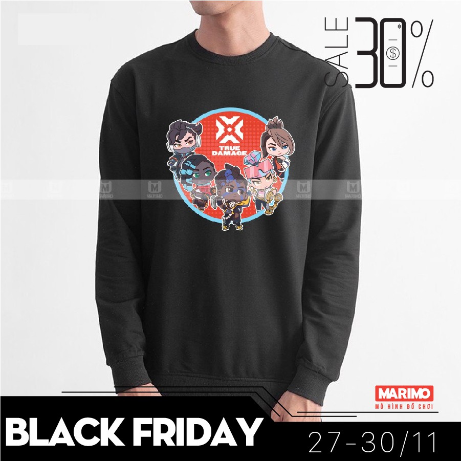 Áo Sweater Liên minh huyền thoại True damage