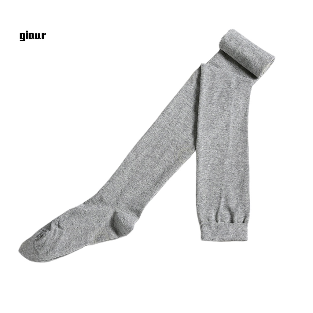 Giaurz Vớ co giãn tốt màu trơn thoải mái cho học sinh n