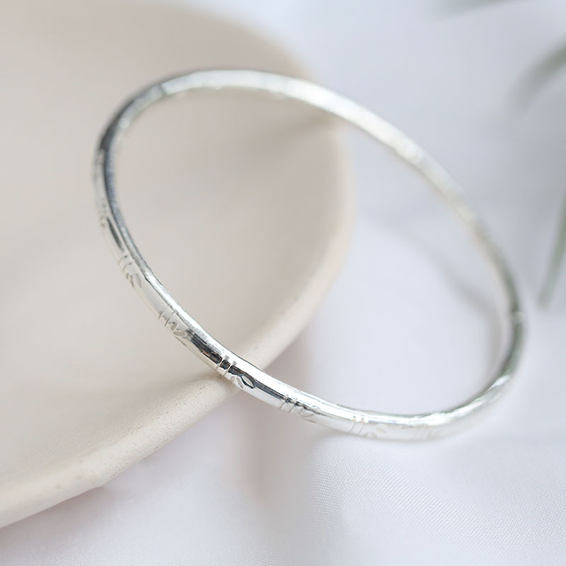 Vòng Tay Mạ Bạc Phong Cách Hàn Quốc Xinh Xắn Cho Nữ