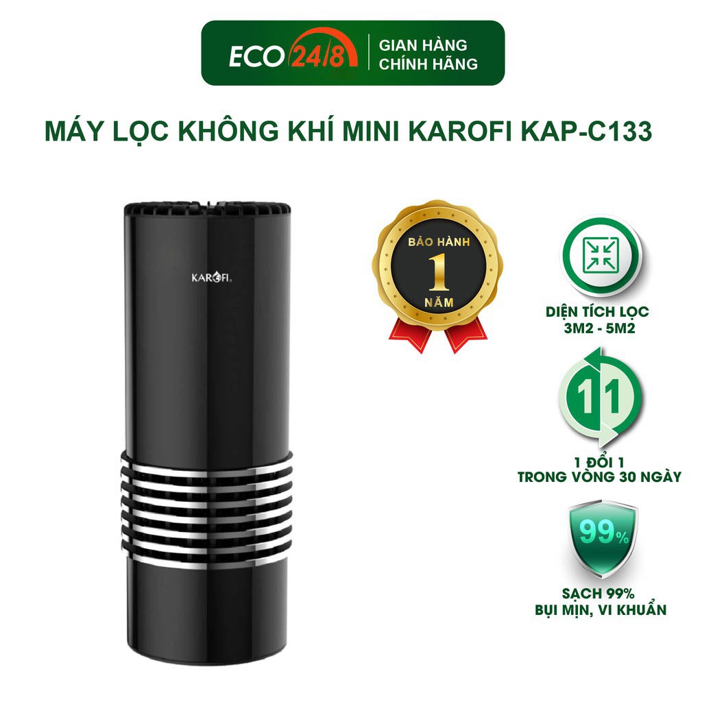 Máy Lọc Không Khí MINI KAROFI KAP-C133 Chính Hãng