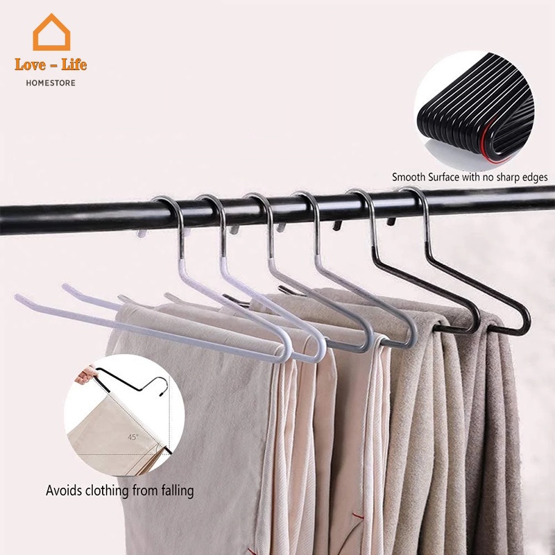 Móc Treo Quần Áo Cỡ Lớn Chống Trượt Chịu Tải Lớn Đa Năng Cho Phòng Ngủ