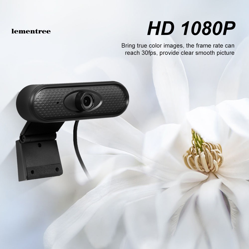 ✡WYB✡HD 1080P Home Webcam USB Video Recording Camera with Built-in Mic for Laptop PC