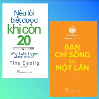 Sách combo 2c : nếu tôi biết được khi còn 20 tr + bạn chỉ sống có một lần tr