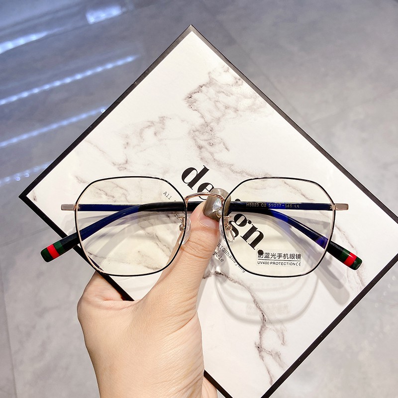 Mắt Kính Gọng Vuông Chống Ánh Sáng Xanh Thời Trang Cho Nam Nữ Jz5023 | BigBuy360 - bigbuy360.vn
