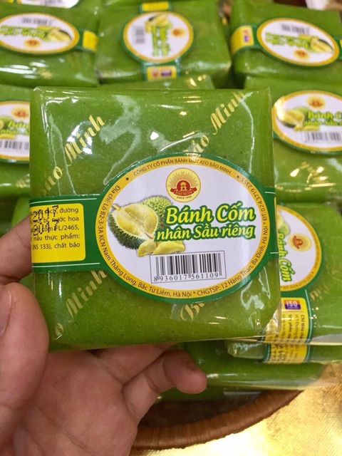 Bánh cốm nhân sầu riêng 75gr