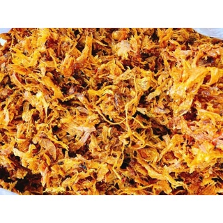Mực xé sợi tẩm vị cay ít 250gr/hủ