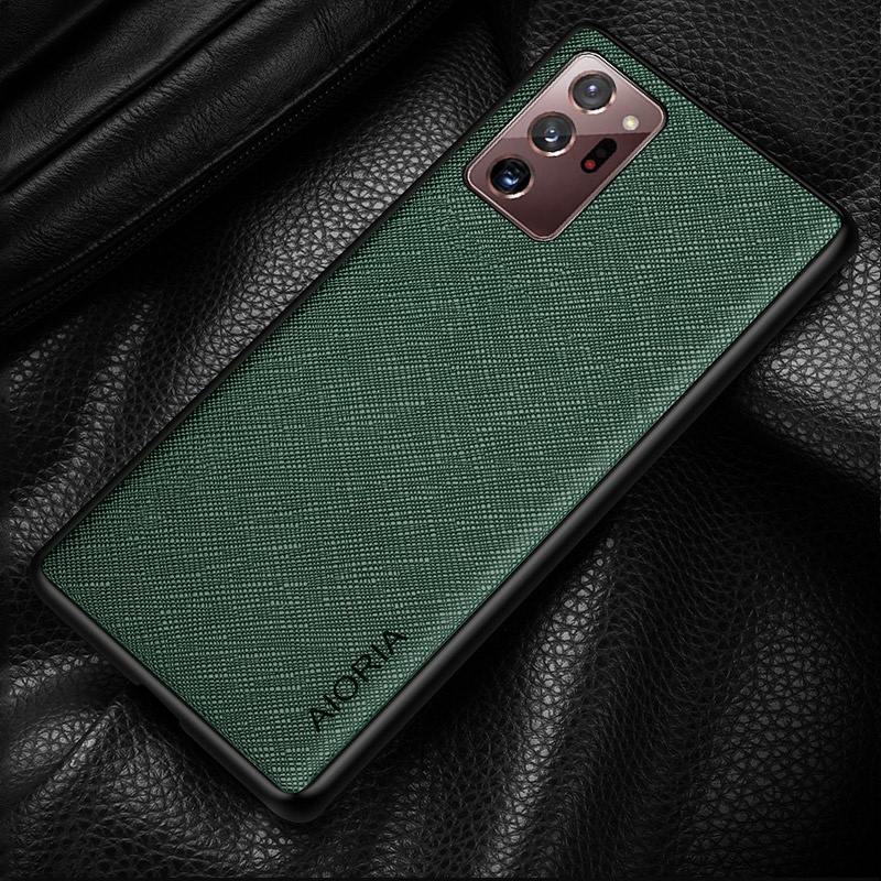 Ốp Điện Thoại Da Viền TPU Bảo Vệ Toàn Diện Chất Lượng Cao Cho Samsung Galaxy Note 9 10 20 Ultra Plus Lite