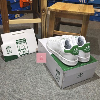Giày Stan Smith Gót Xanh Lá Bản Cao Cấp