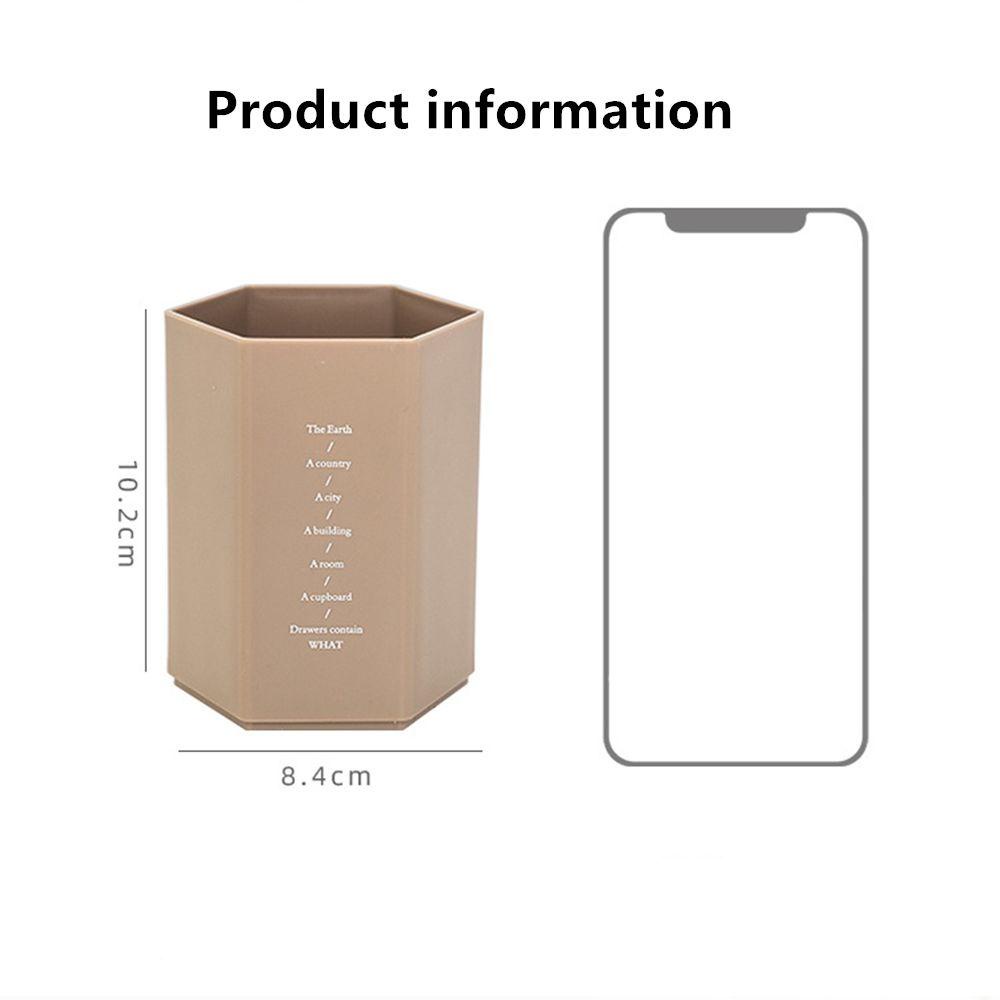 LAKAMIER Hộp Đựng Đồ Dùng Hình Lục Giác Sức Chứa Lớn Đa Năng Siêu Bền Tiện Dụng Cho Văn Phòng