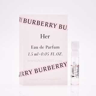 🌹 vial mẫu thử nước hoa burberry her eau de parfum