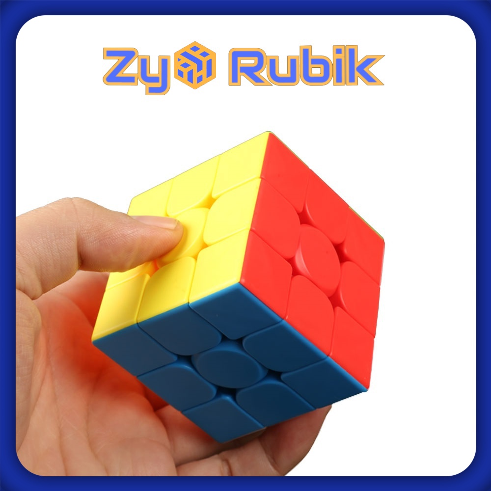 Rubik 3x3 Moyu Meilong 3M/ Moyu Meilong 3M Stickerless cao cấp ( Đã được hãng mod nam châm ) - ZyO Rubik