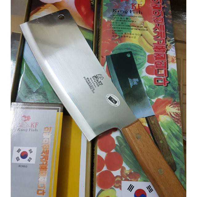Dao chặt xương thịt HÀN QUỐC bền không gỉ King Fish cao cấp