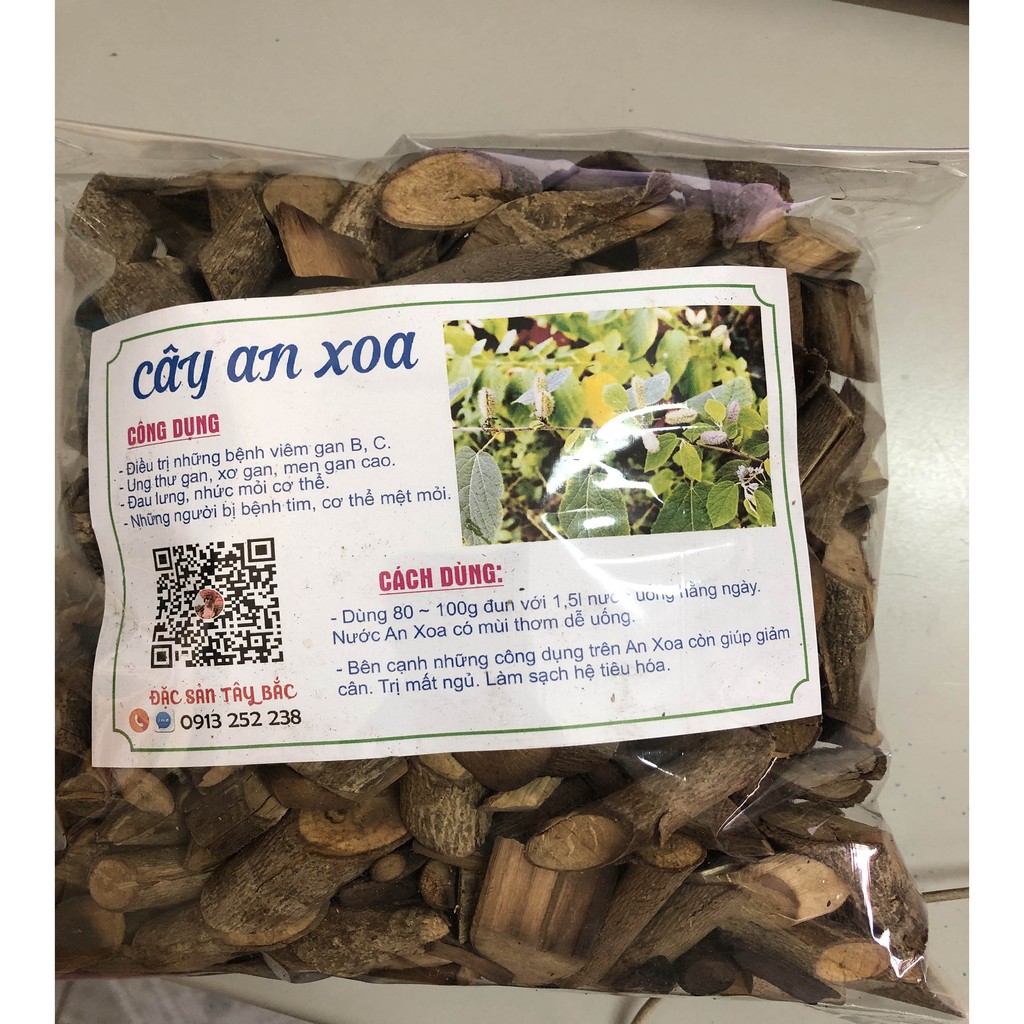 Cây AN XOA HOA TÍM 1 Kg khô