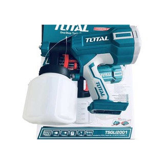 MÁY PHUN SƠN DÙNG PIN 20V TOTAL TSGLI2001 [CHÍNH HÃNG] MÁY PHUN SƠN 20V TOTAL [RẺ] SÚNG PHUN SƠN