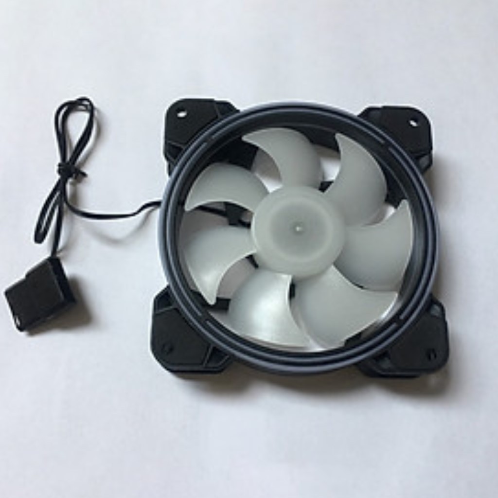 FAN LED RGB COOLMON V5 Khôn cần Hub gắn trực tiếp vào nguồn 4 pin