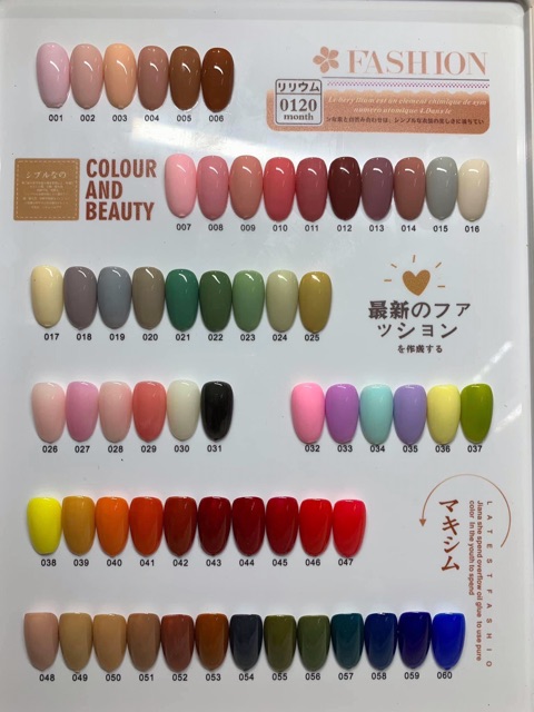 Sơn dimita màu lẻ 1-120 màu