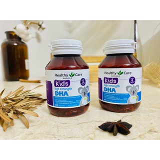 Viên uống Healthy Care Kids High Strength DHA cho bé 60 viên - bổ sung DHA cho bé_ Gauheohouse