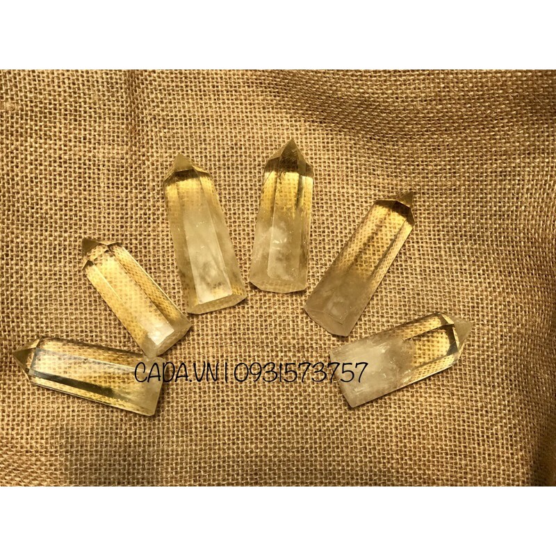 Trụ thach anh vàng chất trong - Citrine Point | BigBuy360 - bigbuy360.vn