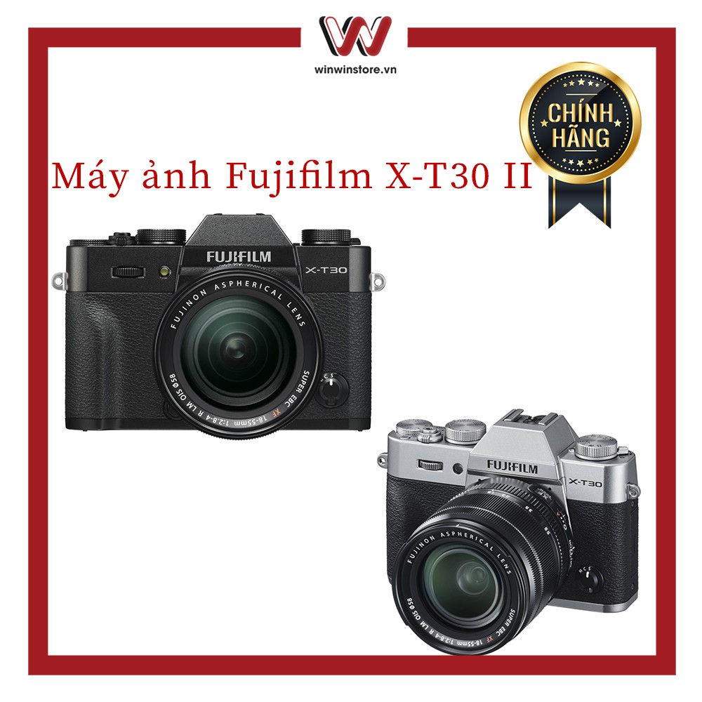 Máy ảnh Fujifilm XT30 II Body/kèm kit xc1545mm/ kèm lens kit XF1855 Hàng chính hãng