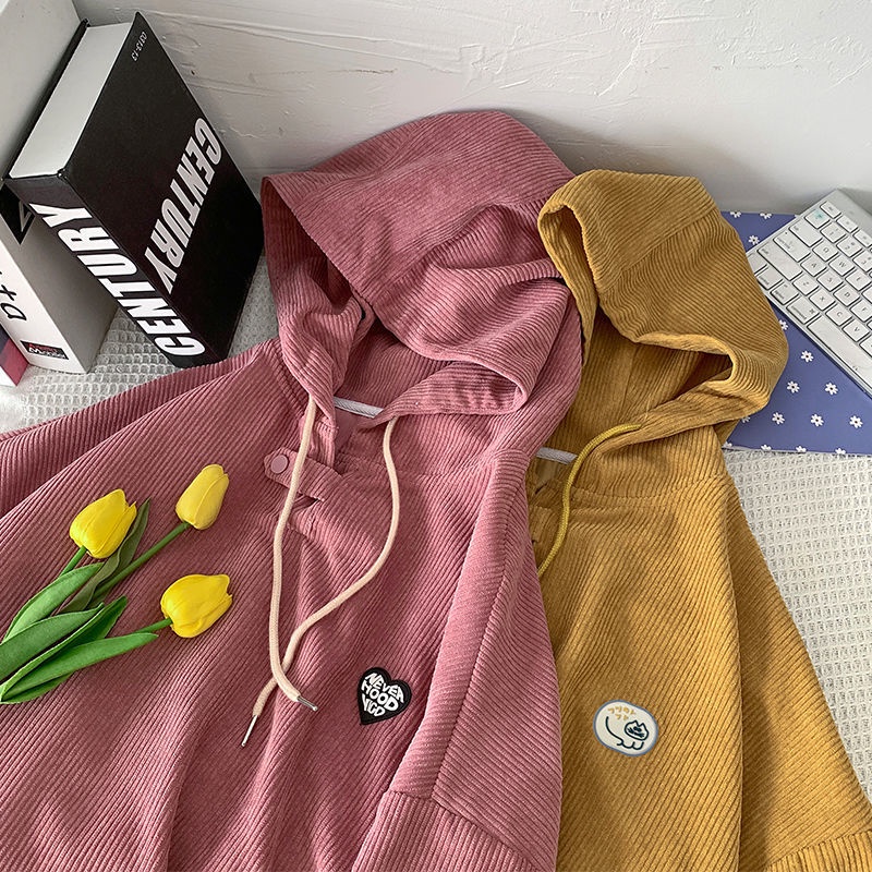 【Sau tết mới nhận được, nên xem xét trước khi đặt】Áo hoodie form rộng thời trang thu đông cho cặp đôi | BigBuy360 - bigbuy360.vn