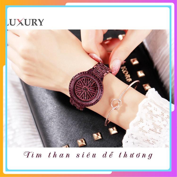 Đồng hồ nữ MASHALI LUXURY Xoay 360 - Đỉnh Cao Nghệ Thuật chính hãng