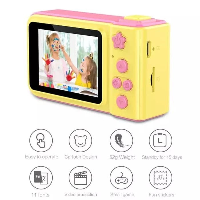 Đồ Chơi Máy Ảnh Kỹ Thuật Số Mini Giáo Dục Cho Bé | BigBuy360 - bigbuy360.vn