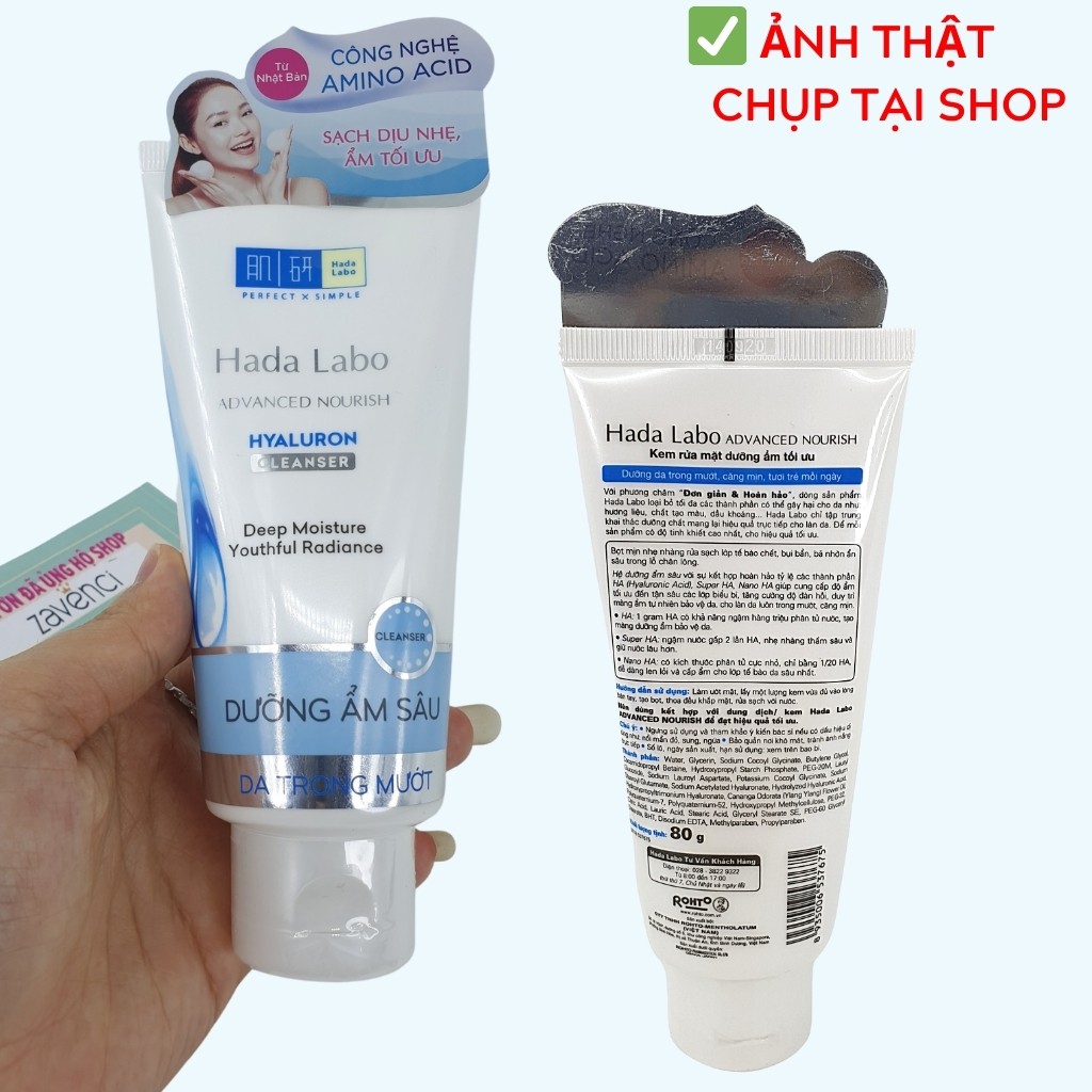 Sửa Rửa Mặt SRM12753846 Hada Labo Advanced Nourish Cleanser Dưỡng Da Cấp Ẩm Tối Ưu Mềm Mượt ( 80g ) | BigBuy360 - bigbuy360.vn