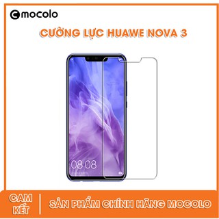 cường lực nova 3 mocolo - kính cường lực huawei nova 3 trong suốt chính hãng mocolo
