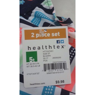 Bộ Healthtex bé gái dư xịn