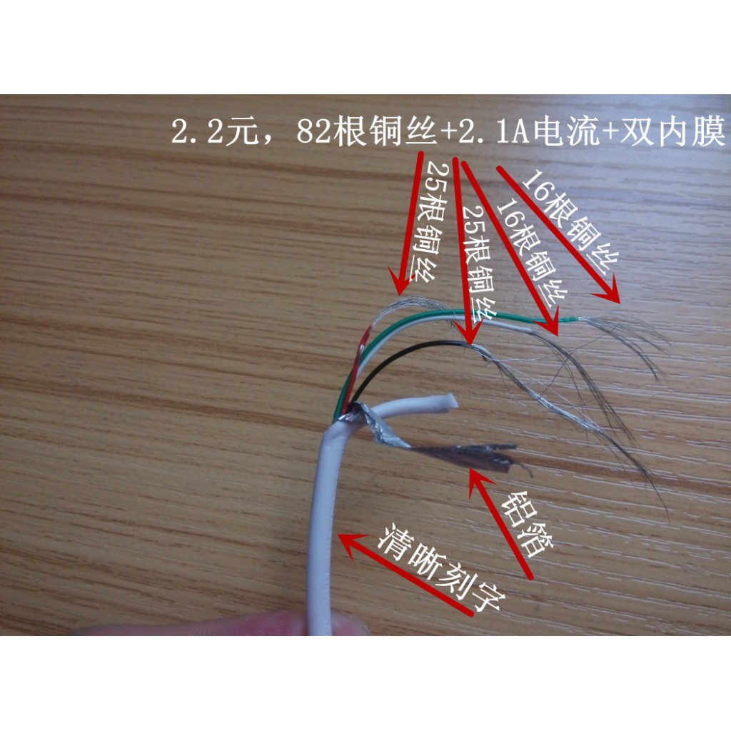 Cáp sạc Micro USB S4 2 lớp bảo vệ dây.