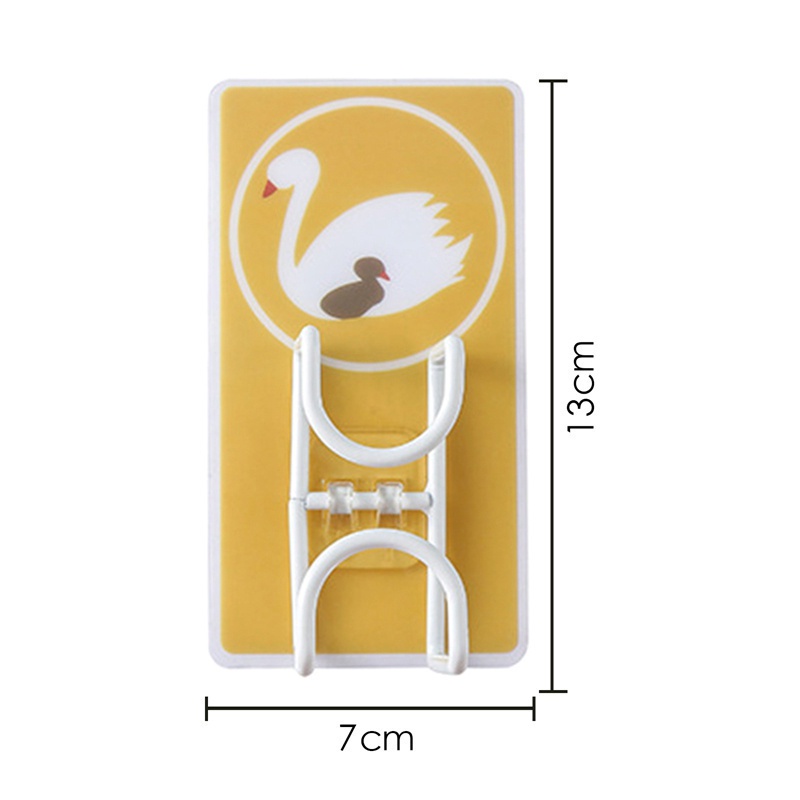 Hoạt Hình Móc Treo Đồ Gắn Tường Bằng Thép Không Gỉ Đa Năng Tiện Dụng Cho Nhà Tắm / Nhà Bếp