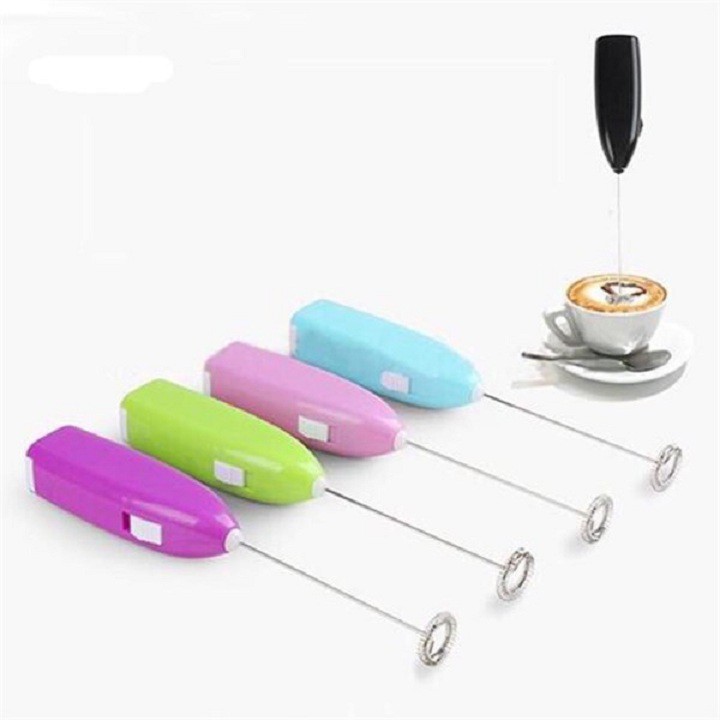 Máy Đánh Caffe Trứng Cầm Tay Mini Dùng Pin Tạo Bọt (Hàng Hót 2021)