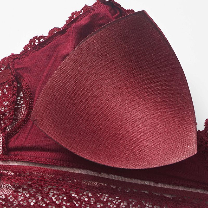 Áo ngực ren Jacquard không gọng