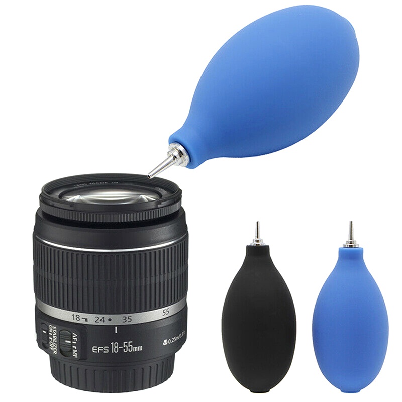 Dụng Cụ Thổi Bụi Vệ Sinh Thấu Kính Camera Đồng Hồ Bằng Cao Su