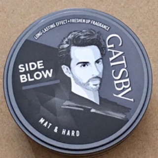 Wax tạo kiểu tóc Gatsby Side Blow Styling Xám giữ nếp lâu 75g