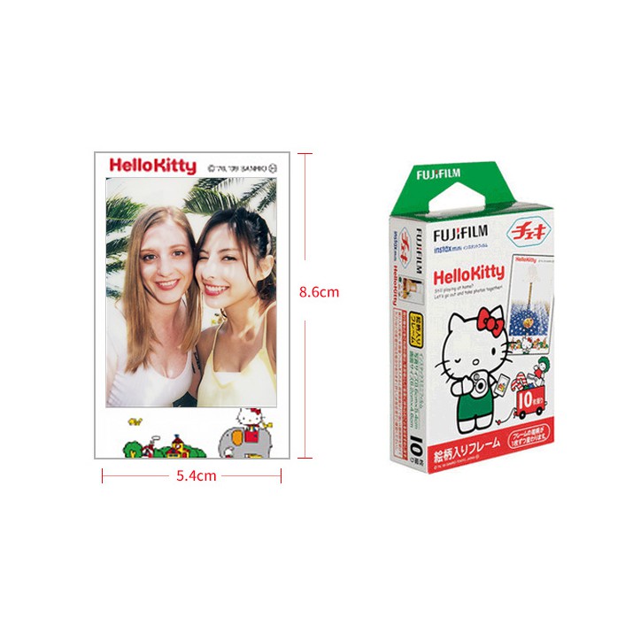 Giấy In Ảnh Cho Máy Ảnh Fujifilm Instax Mini-hello kitty